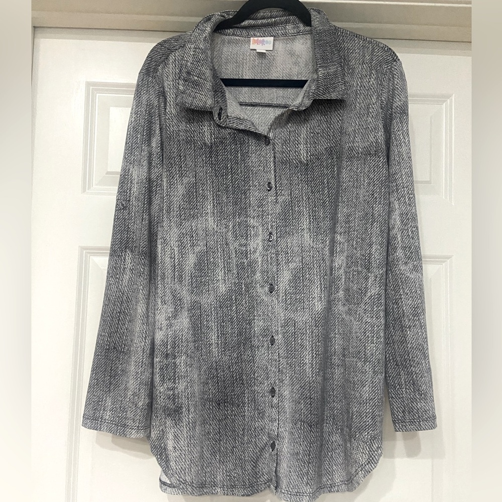 LuLaRoe button down shirt
